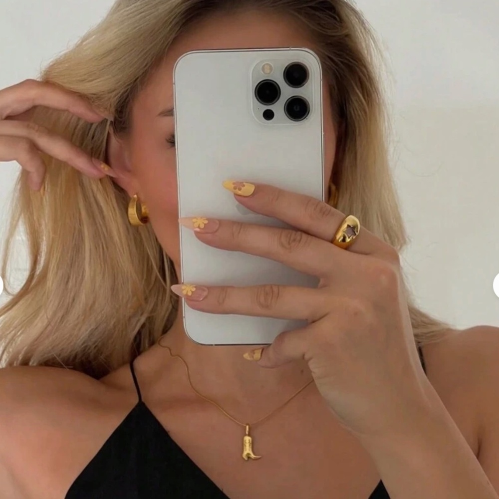 Vintage Cowboy Boot Necklace